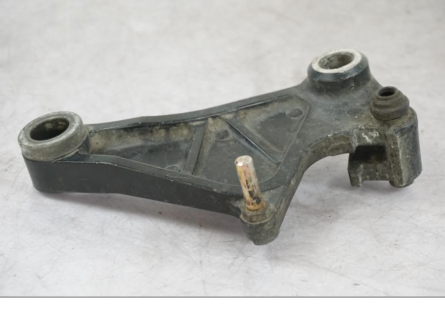 Snett uppifrån på Bromsoksfäste från en Honda ST 1100 -1990 motorcykel.