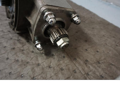 Snett uppifrån på Slutväxel från en Kawasaki VN 1500 Mean Streak -2003 motorcykel.