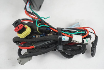 Vänster sida på Larm från en MV Agusta Dragster -2014 motorcykel.