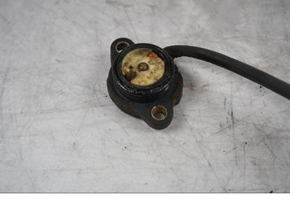 Baksidan på Växelindikator från en Triumph Tiger Explorer -2016 motorcykel.