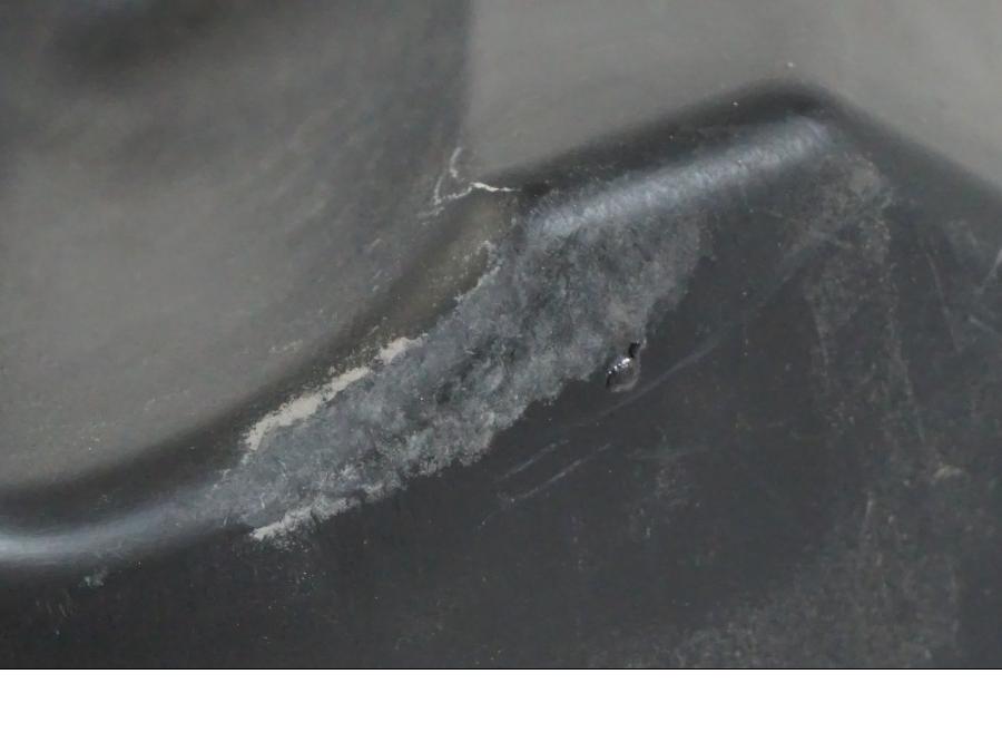 Snett uppifrån på Luftburk från en Suzuki VZR 1800 -2009 motorcykel.