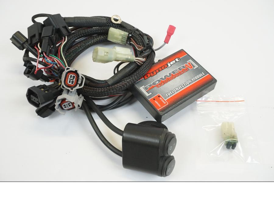 Framsidan på Powercommander från en Kawasaki ER-6N -2012 motorcykel.