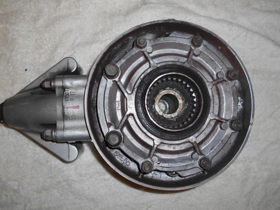 Höger sida på Slutväxel från en Yamaha XVS 1100 -2007 motorcykel.