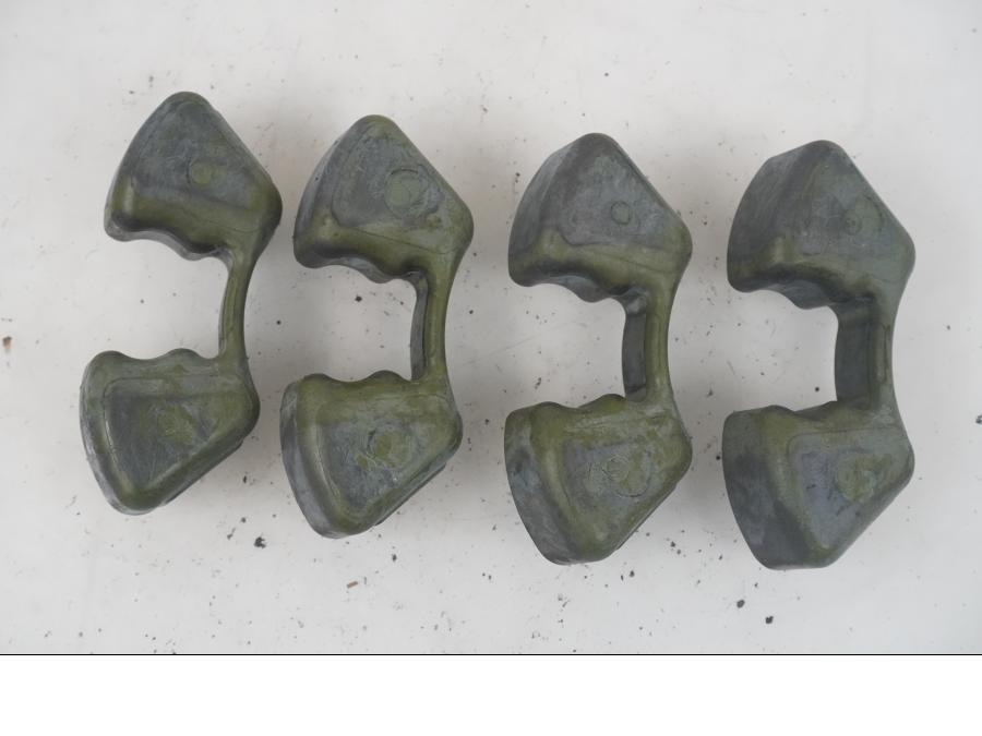 Baksidan på Ryckutjämnare från en Kawasaki Z 800 -2014 motorcykel.