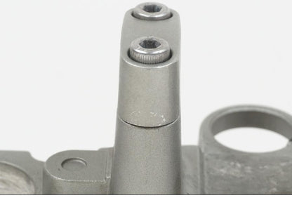 Snett uppifrån på Gaffelkrona från en Yamaha XJ 900 -1997 motorcykel.