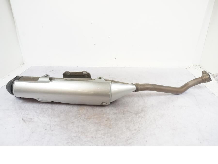 Framsidan på Ljuddämpare från en Yamaha XT 660 R -2007 motorcykel.