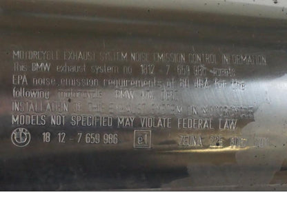 Extrabild4 på Ljuddämpare från en BMW F 650 CS -2002 motorcykel.