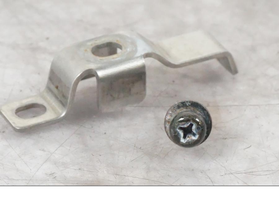 Baksidan på Bromsvätskebehållare från en Kawasaki ZX-6R -2006 motorcykel.