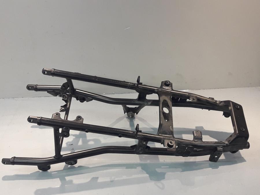 Baksidan på Bakram från en Suzuki DL 1000 -2018 motorcykel.