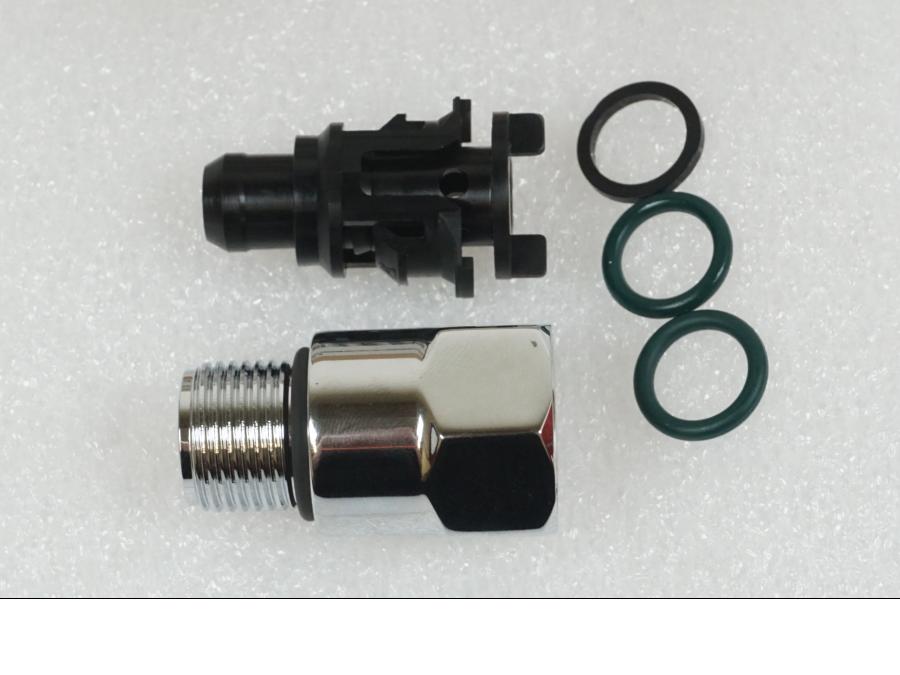 Baksidan på Oljetank från en H-D Softail Breakout FXSB -2017 motorcykel.