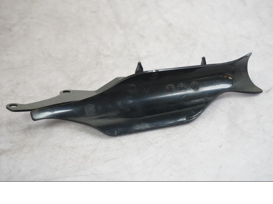 Baksidan på Plåtkåpa från en Triumph Tiger -2009 motorcykel.