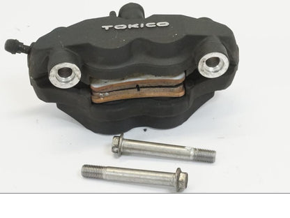 Snett nerifrån på Bromsok från en Suzuki GSX 1300 R -2008 motorcykel.