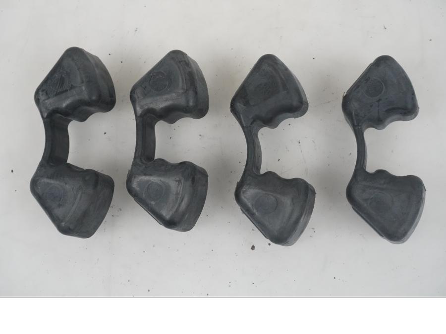 Baksidan på Ryckutjämnare från en Kawasaki ER-6F -2007 motorcykel.