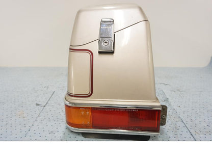 Baksidan på Sidoväska från en Honda GL 1200 -1987 motorcykel.