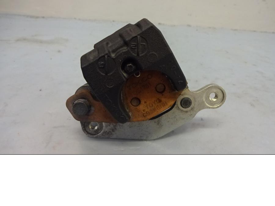 Baksidan på Bromsok från en Kawasaki Z 1000 -2018 motorcykel.