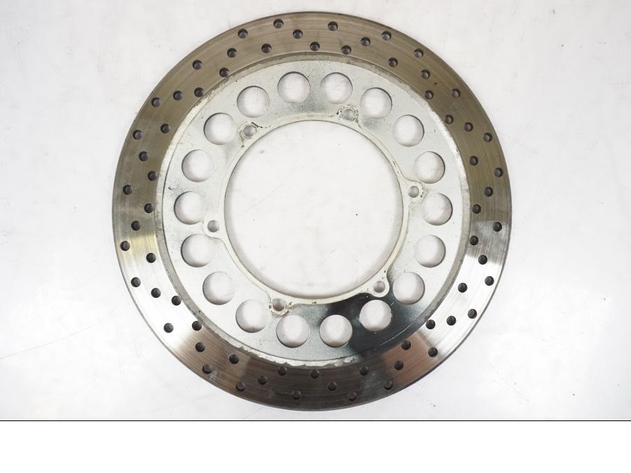 Framsidan på Bromsskiva från en Yamaha XVS 1100 -2000 motorcykel.