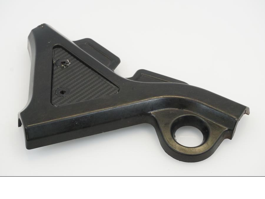 Baksidan på Ramplast från en Yamaha WR 125 -2010 motorcykel.