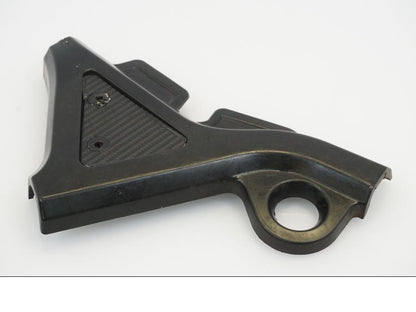 Baksidan på Ramplast från en Yamaha WR 125 -2010 motorcykel.