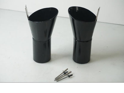 Framsidan på DB-killer från en Suzuki VL 1500 -1998 motorcykel.