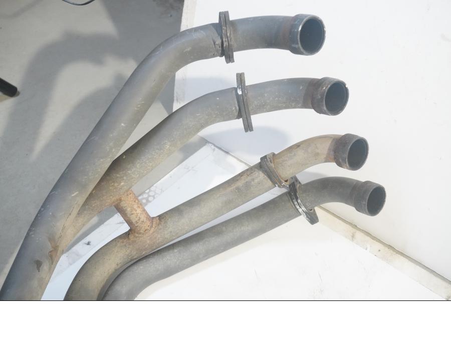 Baksidan på Grenrör från en Suzuki GSX-R 750 -1997 motorcykel.