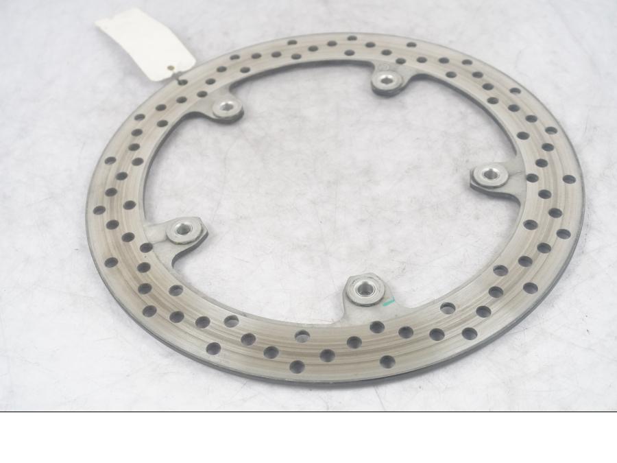 Höger sida på Bromsskiva från en BMW R 1200 RT -2013 motorcykel.