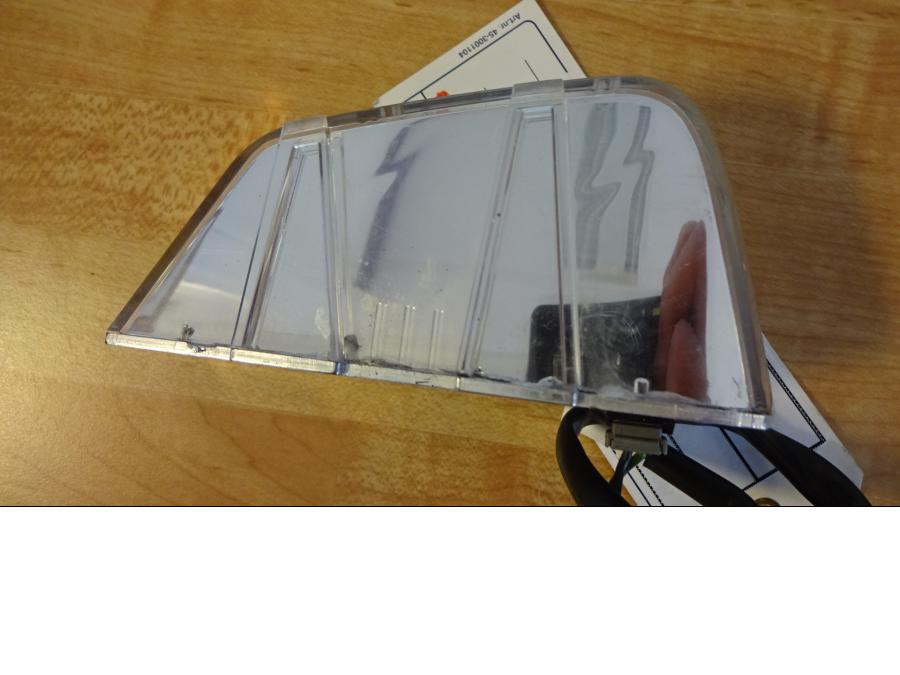 Höger sida på Blinkers från en KTM RC8 -2008 motorcykel.