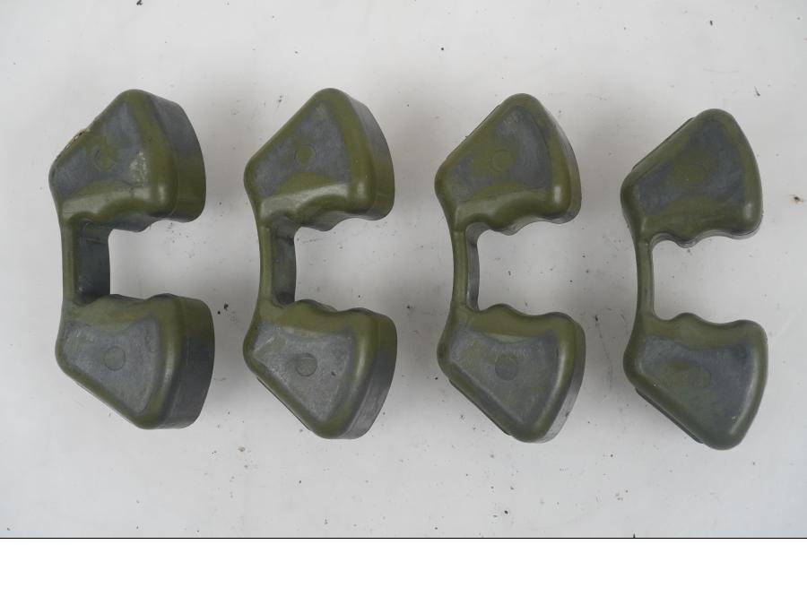 Baksidan på Ryckutjämnare från en Kawasaki VN 900 -2007 motorcykel.