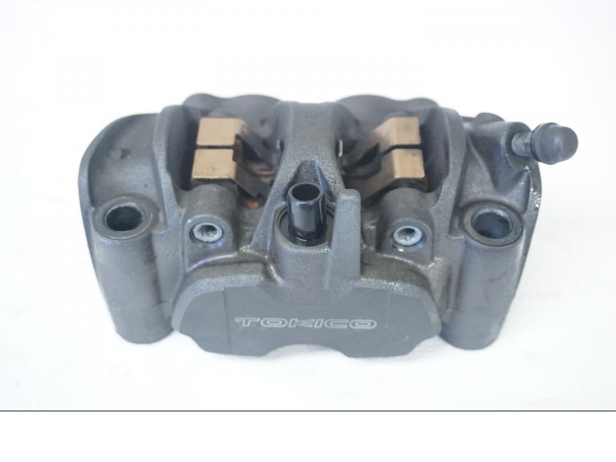 Snett uppifrån på Bromsok från en Suzuki GSX-R 1000 -2009 motorcykel.