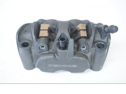 Snett uppifrån på Bromsok från en Suzuki GSX-R 1000 -2009 motorcykel.