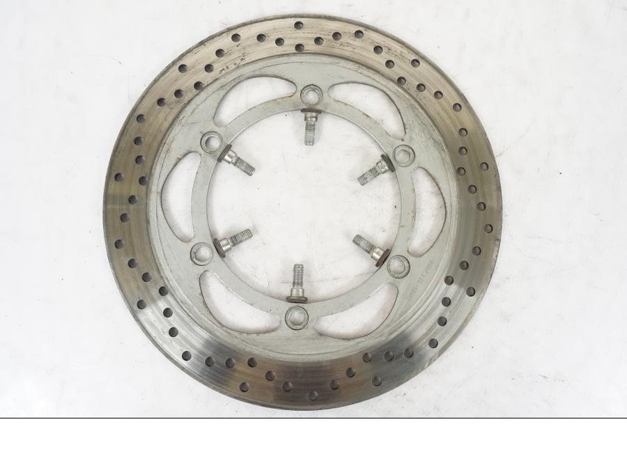 Framsidan på Bromsskiva från en Honda CBR 1000 F -1989 motorcykel.