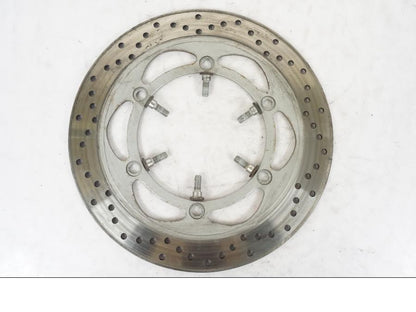 Framsidan på Bromsskiva från en Honda CBR 1000 F -1989 motorcykel.