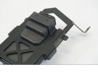 Snett uppifrån på Styrdon från en Yamaha MT-09 Tracer -2021 motorcykel.