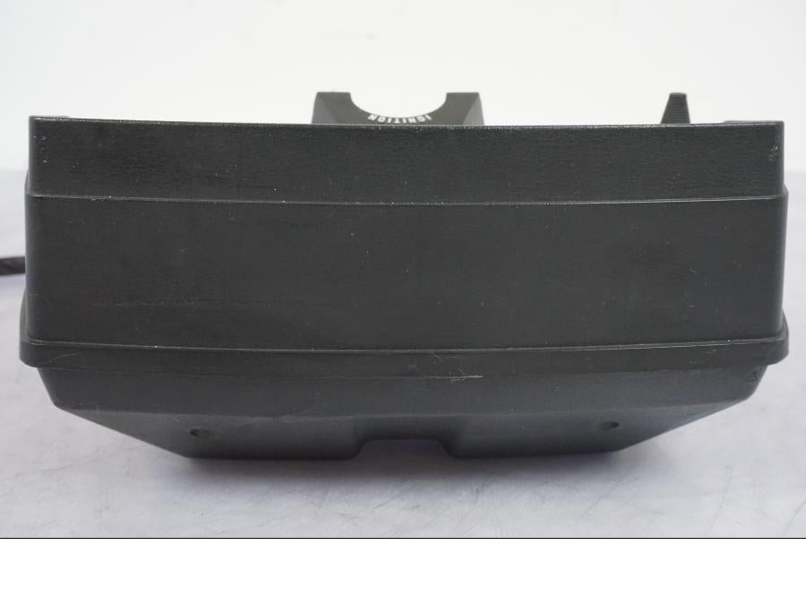 Snett uppifrån på Instrumentpanel från en Suzuki GSX 550 EF -1985 motorcykel.