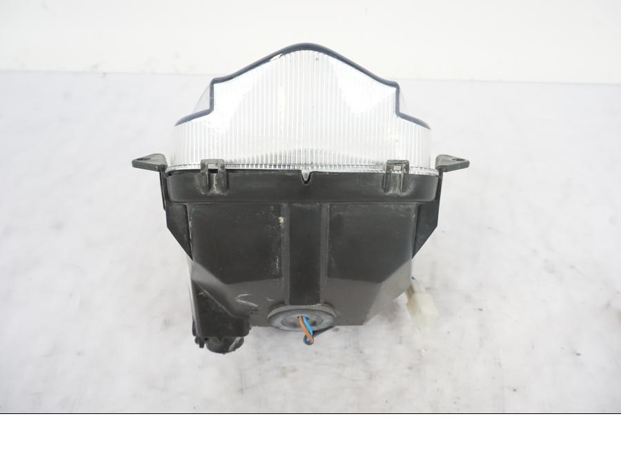 Snett nerifrån på Strålkastare från en KTM 690 SMCR -2016 motorcykel.