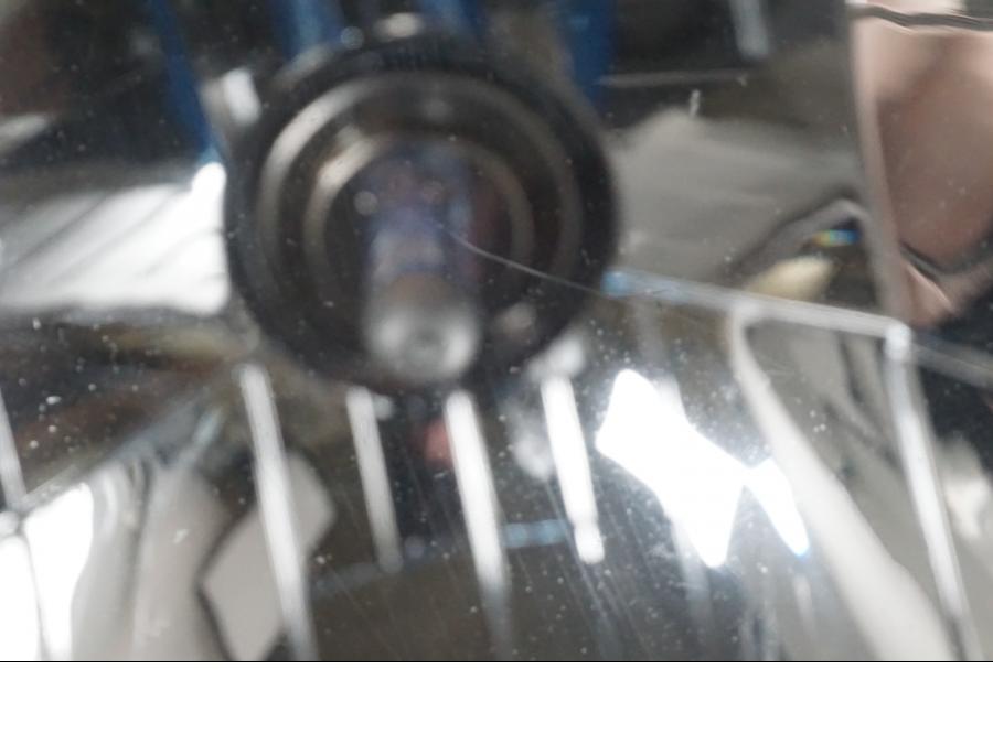 Vänster sida på Strålkastare från en MV Agusta Dragster -2014 motorcykel.