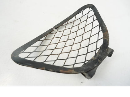 Snett nerifrån på Trekanten från en Kawasaki ZZR 1100 -1994 motorcykel.