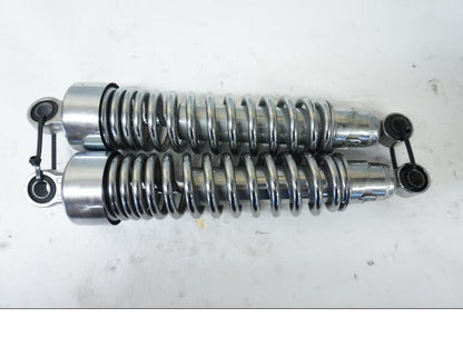 Framsidan på Stötdämpare från en Triumph Bonneville -2001 motorcykel.