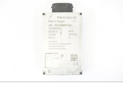 Vänster sida på SOS styrenhet från en BMW R 1250 GS -2019 motorcykel.