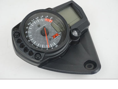 Framsidan på Instrumentpanel från en Suzuki GSX-R 1000 -2007 motorcykel.