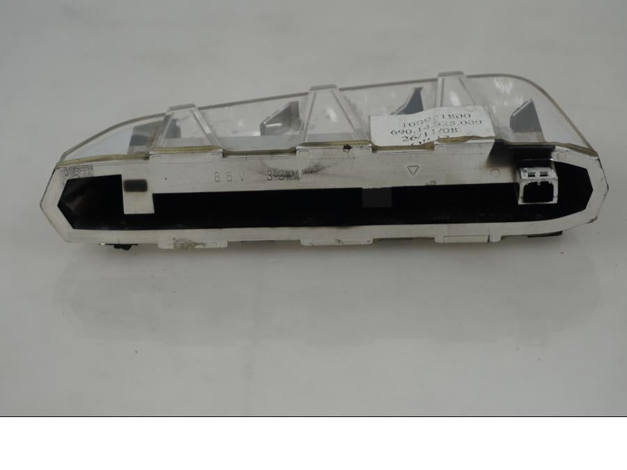 Höger sida på Blinkers LED från en KTM RC8 -2009 motorcykel.