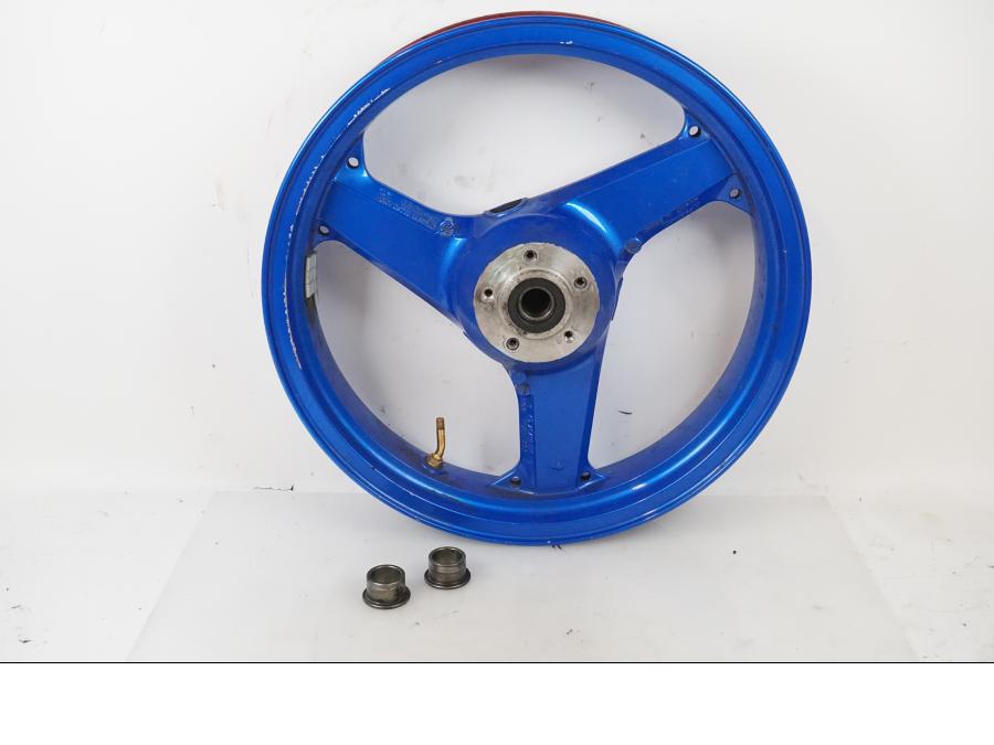 Framsidan på Fälg från en Kawasaki ZX-12R -2000 motorcykel.