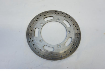 Framsidan på Bromsskiva från en Kawasaki VN 900 -2006 motorcykel.