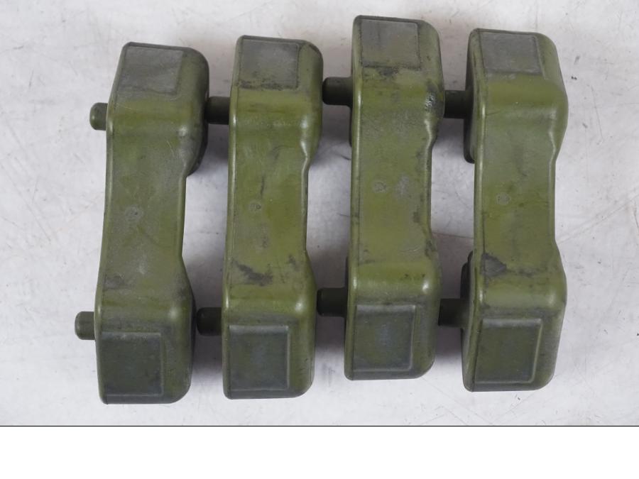 Snett uppifrån på Ryckutjämnare från en Kawasaki Z 900 -2019 motorcykel.