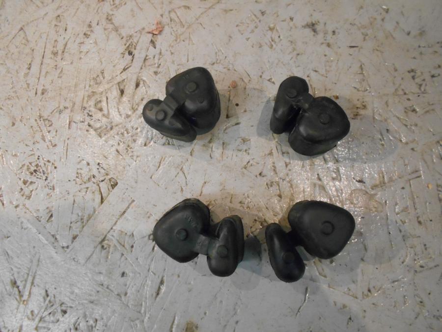 Framsidan på Ryckutjämnare från en Honda CBR 125 R -2007 motorcykel.