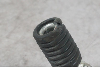 Snett uppifrån på Växelpedal från en Ducati Multistrada V4 -2024 motorcykel.