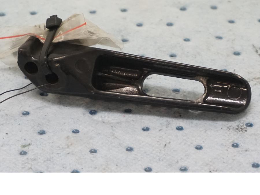 Baksidan på Fotpinne från en Honda CBR 1000 RR -2011 motorcykel.