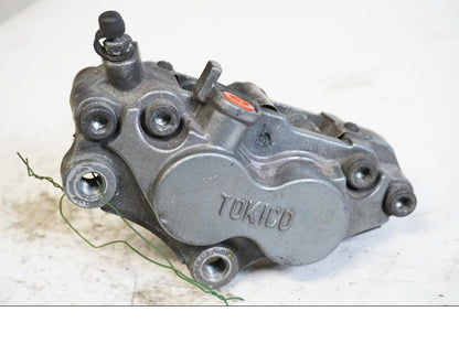 Framsidan på Bromsok från en Kawasaki ZX-9R -1994 motorcykel.