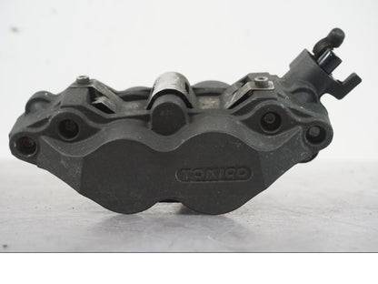 Snett uppifrån på Bromsok från en BMW K 1600 GTL -2015 motorcykel.