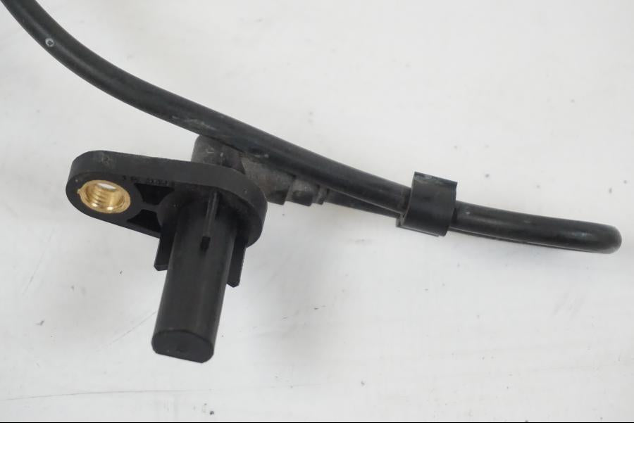 Snett uppifrån på ABS givare från en BMW F 650 CS -2002 motorcykel.