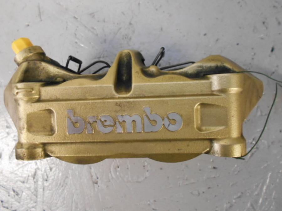 Vänster sida på Bromsok från en Aprilia RSV 1000 R Tuono -2006 motorcykel.